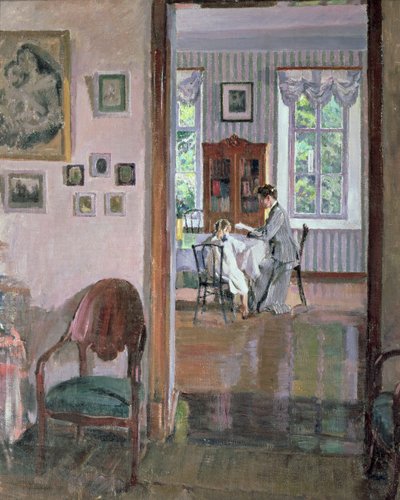Innenraum von Sergei Arsenevich Vinogradov