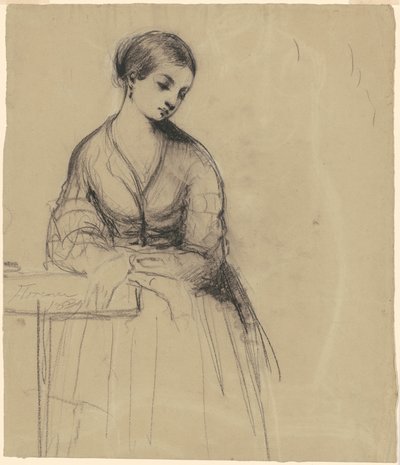 Junge Frau, Florenz von Seth Wells Cheney
