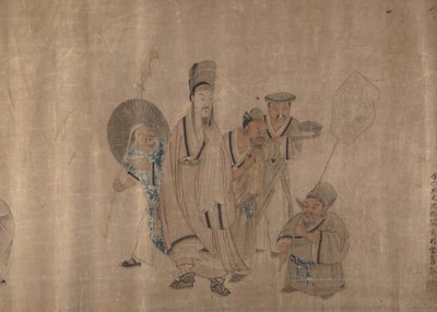 Figurenmalerei, Mitte des 19. Jahrhunderts von Shen Zhenlin