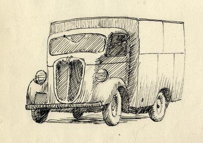 Lkw, 1951 von Shirley Markham