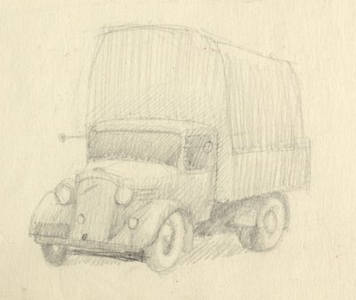 Lkw, 1951 von Shirley Markham