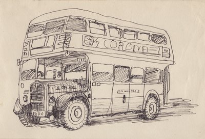 Routemaster-Bus, 1951 von Shirley Markham