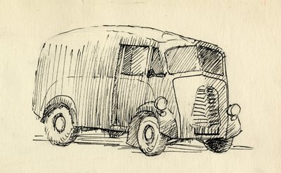 Lieferwagen, 1951 von Shirley Markham