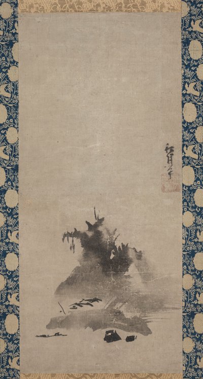 Haboku (Flung-ink) Landschaft von Shugetsu Tokan