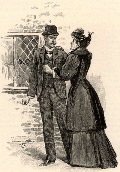 Das Abenteuer des gelben Gesichts von Sidney Paget