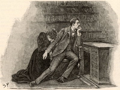 Das Abenteuer des gelben Gesichts von Sidney Paget