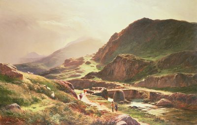 Hochlandszene von Sidney Richard Percy