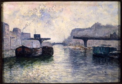 Canal Saint-Martin von Siebe Johannes Ten Kate