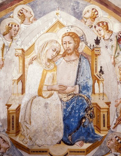 Mariä Himmelfahrt (Detail) von Sienese School