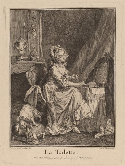 Die Toilette von Sigmund Freudenberger