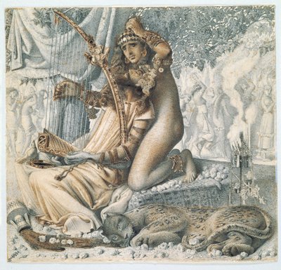 "Babylon war ein goldener Kelch", 1859 von Simeon Solomon