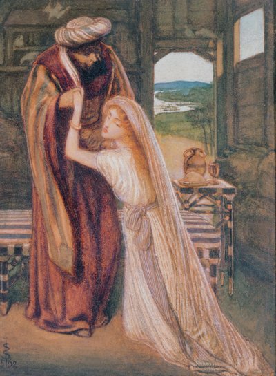 Ruth und Boas von Simeon Solomon