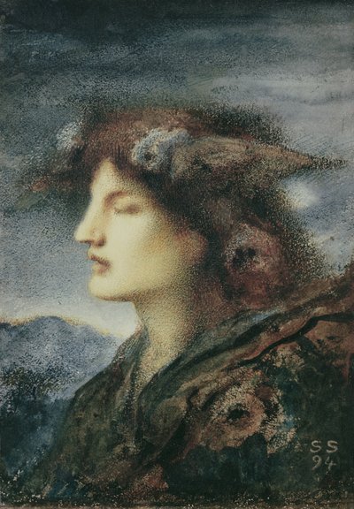 Schlaf, 1894 von Simeon Solomon