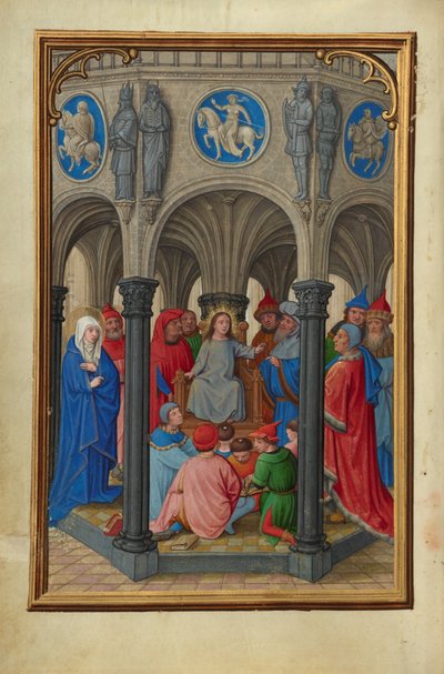 Jesus unter den Ärzten von Simon Bening