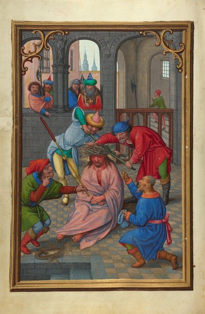 Die Krönung mit Dornen von Simon Bening