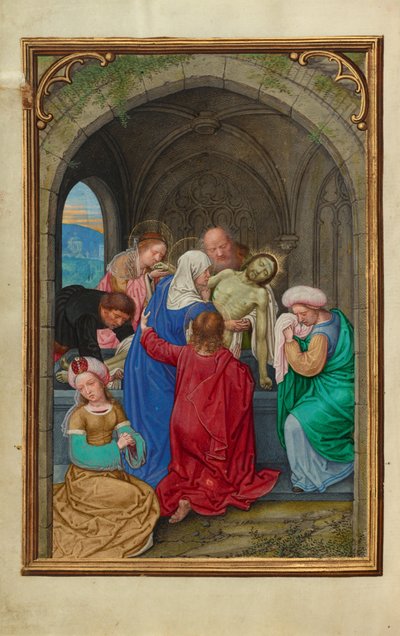 Die Grablegung von Simon Bening