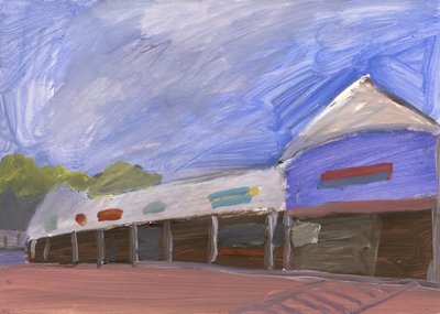 Strip Mall 4, 2023 von Simon Neville