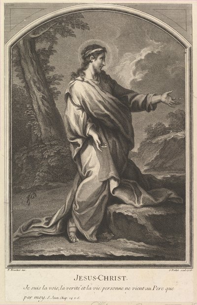 Jesus Christus, 1726 von Simon Vallee