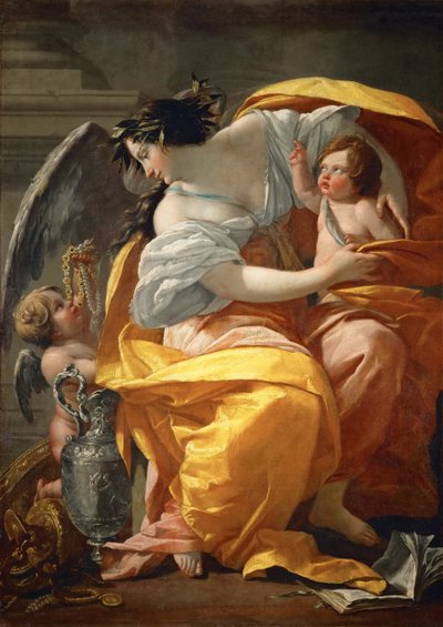 Allegorie des Reichtums von Simon Vouet