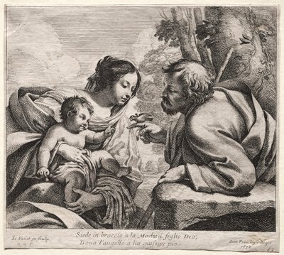 Heilige Familie von Simon Vouet