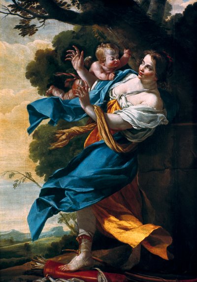 Die Liebe, die gerächt wird, 17. Jahrhundert von Simon Vouet