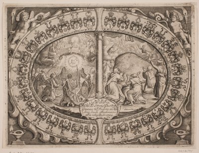 Helle Steensdatters Gedenkblatt von Simon de Pas