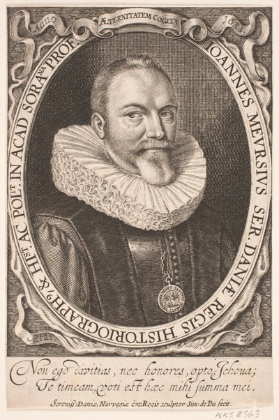 Johannes Meursius, königlicher Histograf von Simon de Pas