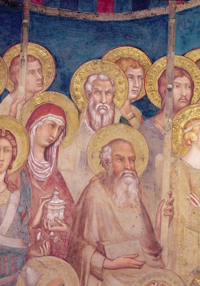 Maestà (Detail) von Simone Martini