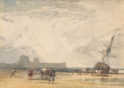 In der Nähe von St. Malo von Sir Augustus Wall Callcott