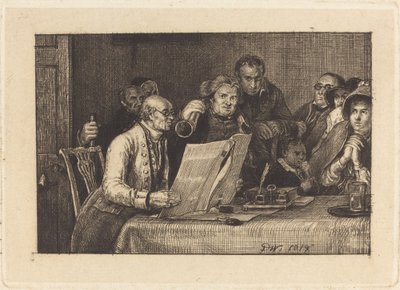 Das Testament lesen von Sir David Wilkie