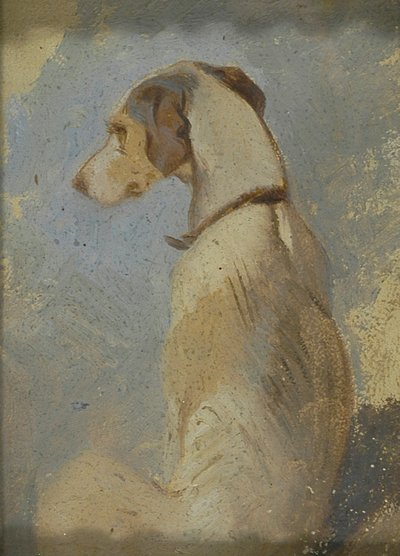 Studie eines Windhundes von Sir Edwin Henry Landseer