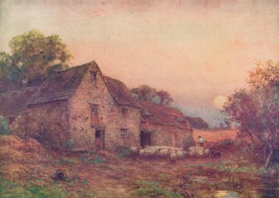 Der Erntemond, ca. 1897, 1914 von Sir Ernest Albert Waterlow