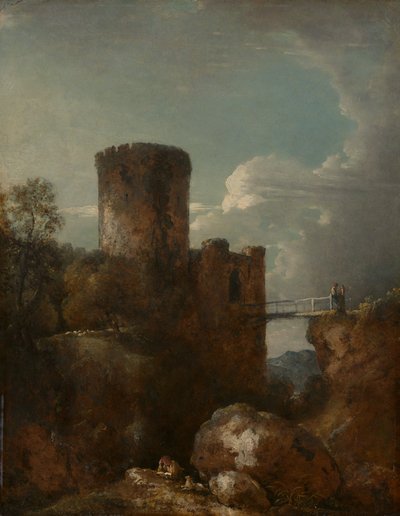 Conway Castle von Sir George Howland Beaumont seventh Baronet