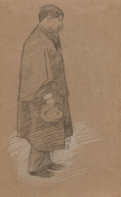 Porträt eines Charles Conder von Sir William Rothenstein