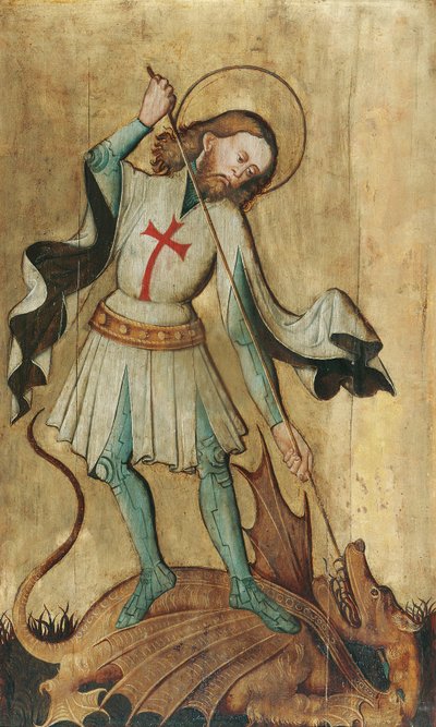 Hl. Georg als Drachentöter von Slowakischer Maler