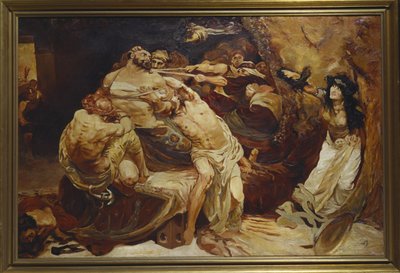 Samson und Delilah von Solomon Joseph Solomon