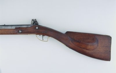 Bobbejaanbout (Pavian-Oberschenkel) Musket von South African School