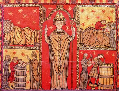St. Nikolaus von Bari von Spanish School