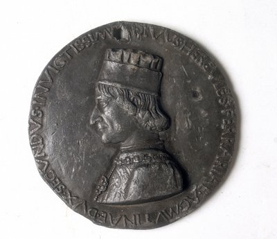 Medaille mit Darstellung von Ercole d