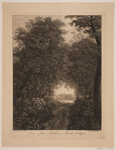 Waldweg von Søren Henrik Petersen