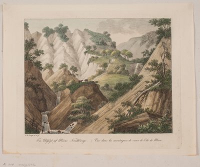 Eine Aussicht auf die Kreidefelsen von Møn von Søren L. Lange