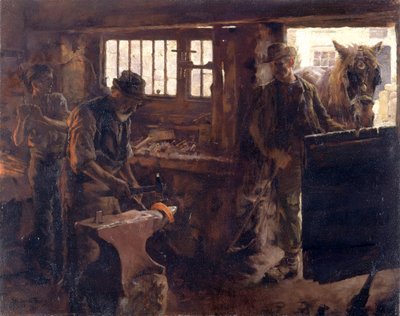Die kleine Schmiede von Stanhope Alexander Forbes