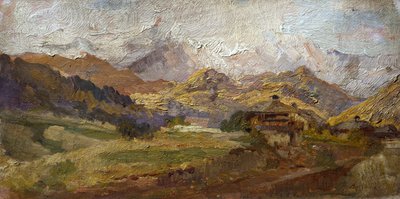Berg Spluga, von Stefano Bersani (1872-1914) von Stefano Bersani