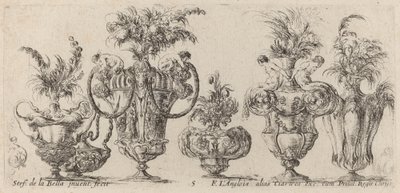 Fantastische Vasen von Stefano della Bella