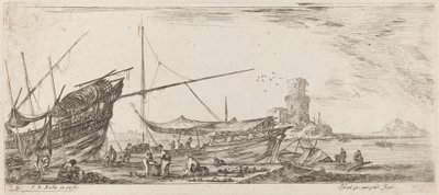 Hafenansicht von Stefano della Bella