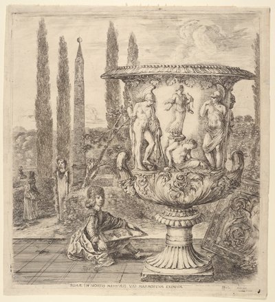Le vase de Medicis von Stefano della Bella