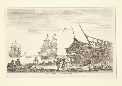 Andere Ansicht von Amsterdam von Stefano della Bella