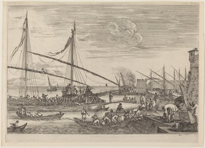 Die Befestigungen von Livorno von Stefano della Bella