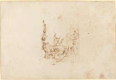 Das Martyrium des Heiligen Andreas von Stefano della Bella