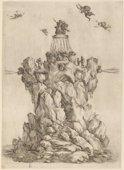 Der Felsen des Äolus von Stefano della Bella